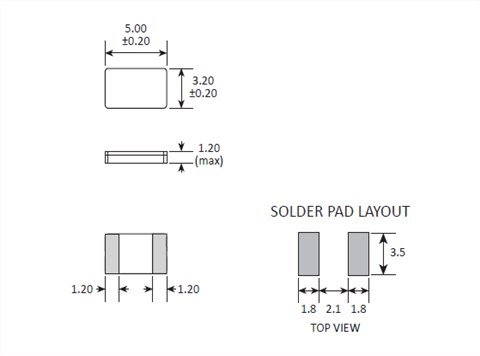 Golledge晶振,貼片晶振,CC2A晶振,石英貼片晶振