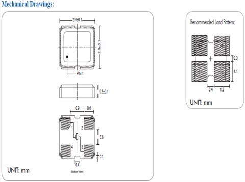 百利通亞陶晶振,貼片晶振,FH晶振,FH1600015晶振