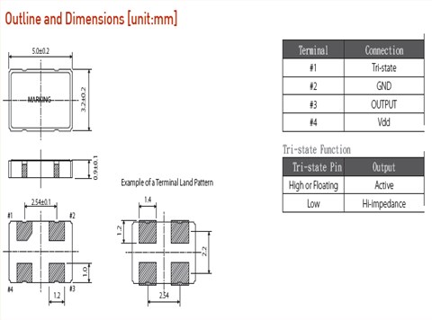 希華晶振,有源晶振,OSC71晶振,石英晶體振蕩器