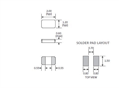 Golledge晶振,高質量石英晶振,CM8V石英晶體諧振器