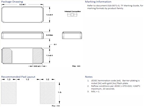 CTS晶振,32.768K晶體,TF32進(jìn)口無(wú)源晶振