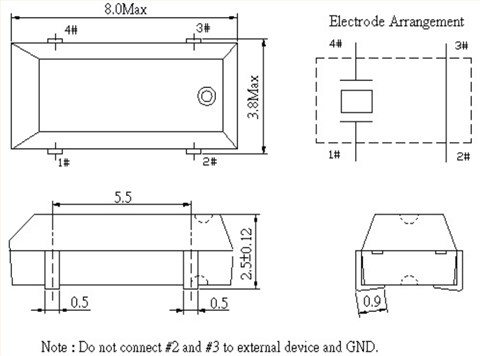 ZM200,ZM200‐12.5‐32.768,8038mm,FCD-Tech水晶振動(dòng)子