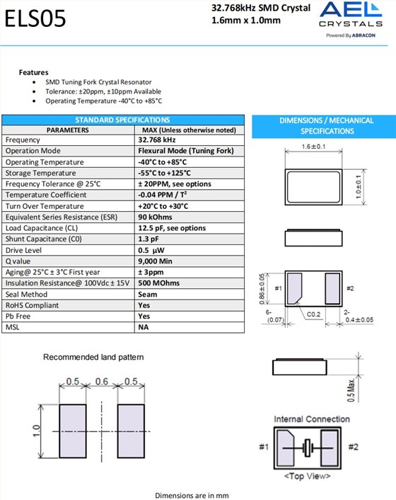 ELS05規格 ELS05規格