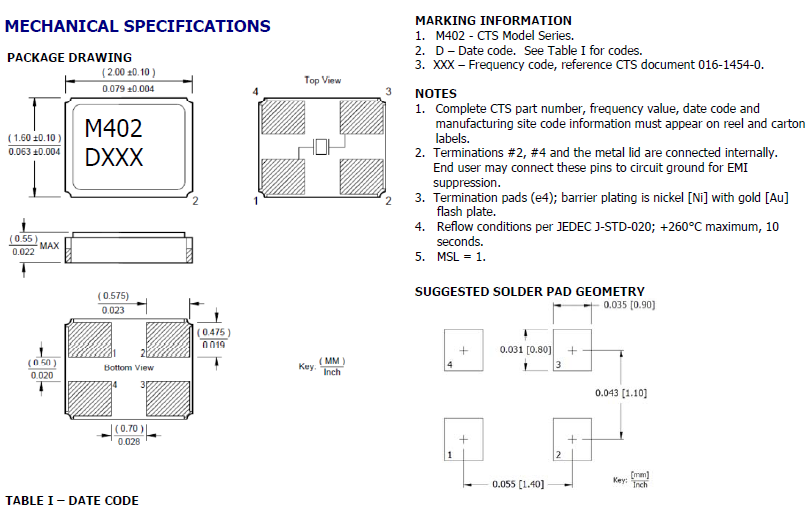 貼片石英晶體,超小型貼片晶振,402晶振,402F2401XIAR晶振