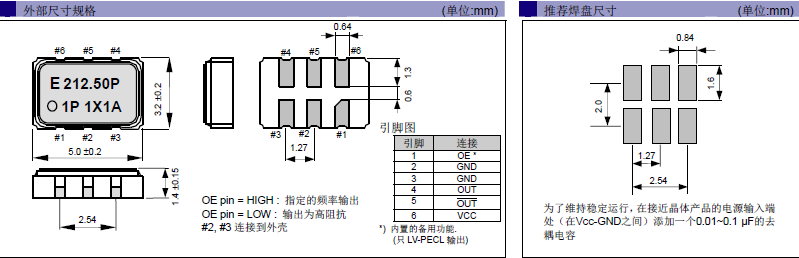 有源晶振,移動通信振蕩器,EG-2121CB晶振
