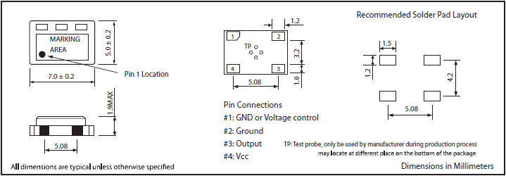 MTI-Milliren晶振,7050mm溫補(bǔ)晶振,404晶振